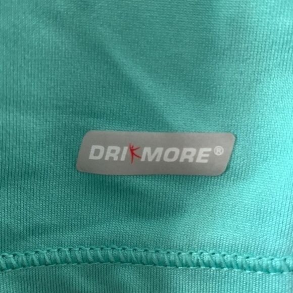 Danskin Now Womens Fitted Racerback Tank Top M Teal Polyester/Spandex Athletic W - Picture 6 of 9